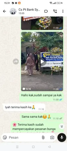 Testimonial Papan Bunga citra garden